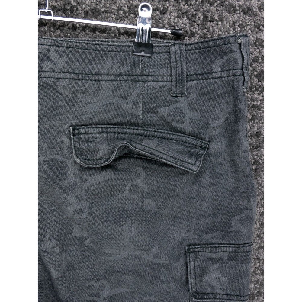 Nike SB Shorts Mens 36 Gray Camo Cargo Stretch Canvas Skateboard Army Outdoor - Picture 15 of 15
